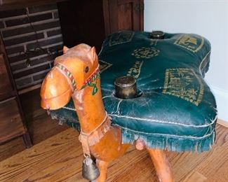 Leather Camel, Egyptian Footstool