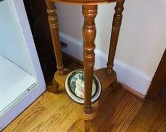 Marble Top Accent Table