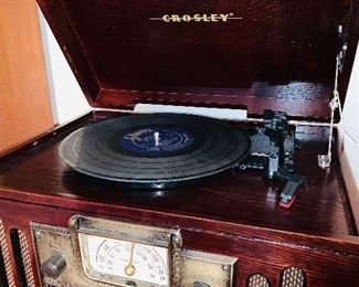 Crosley, Radio, Record Player, DVD