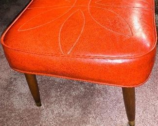 MCM Leather Footstool