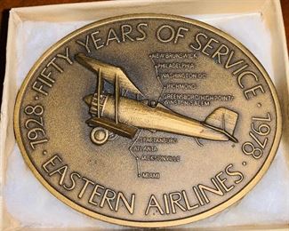 Eastern Airlines Anniversary Medallion