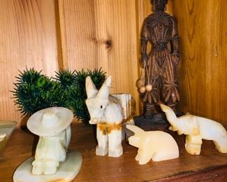 Soap Stone Figurines