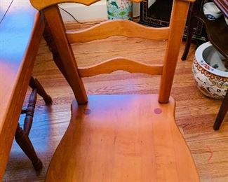 Maple Dining Chair, One of Four