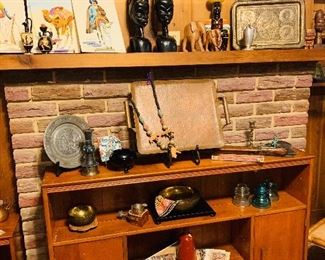 Wall Accent Shelving and Decor