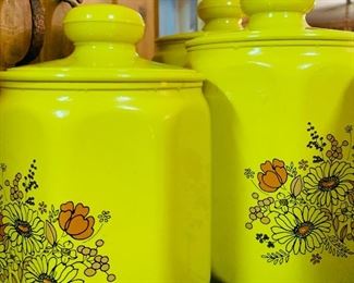 Vintage, Retro Canister Sets