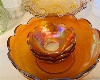 Carnival Glass Ware