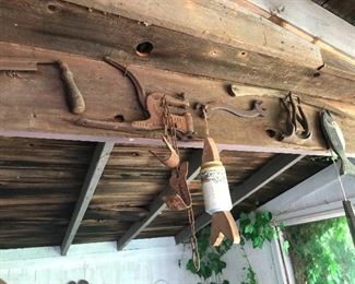 decorative yet functional barn tools of yore