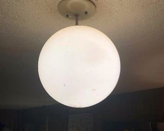 MCM Globe ceiling lamp