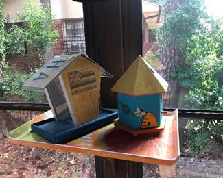more birdhouses -- no homeless birds here!