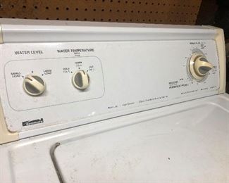 Dryer with knobs good because I don't trust digital pushy button stuff on my dryer