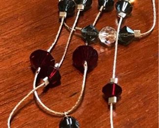 Sterling Multi Strand Necklace