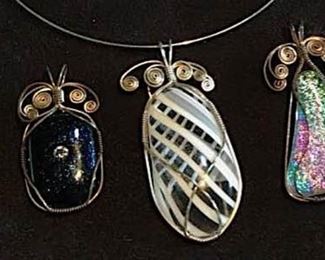 Wire Wrapped Pendants