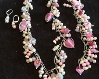 Blown Glass Bead Set