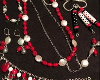 Red, Black, Silver  MOP