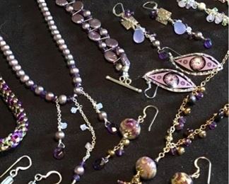 Purple Jewelry Beads