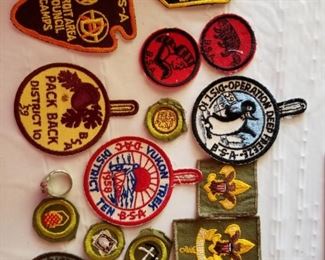 Vintage Boy Scout badges