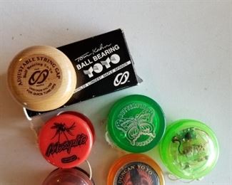 Vintage yo-yo's...and a new one!