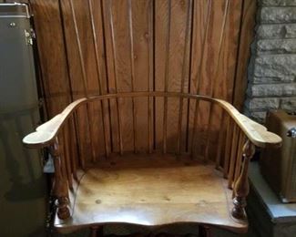 Stickley high back chair