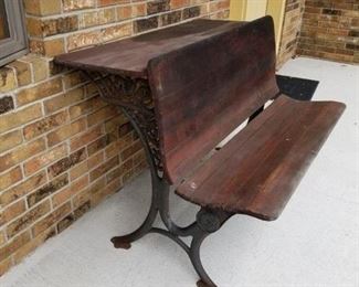 Antique student desk