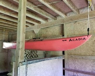 One of two kayaks