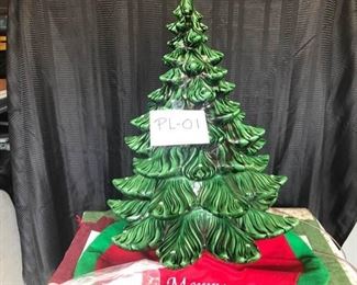 Large Ceramic Christmas Tree