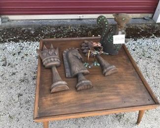 Mid Century Table and Decor