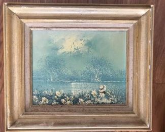 JACKSON - "Little Miss" Signed Oil Painting https://ctbids.com/#!/description/share/222886