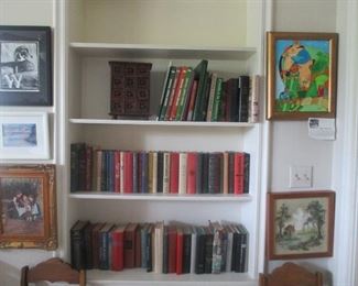 Part of the library of this bibliophile