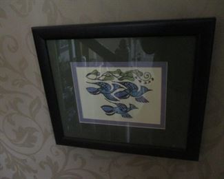 Walter Anderson silkscreen