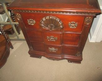 American Goddard Townsend style chest-- not old, but a fine reproduction