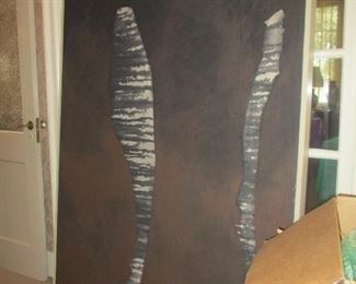 Large Richard Reid painting bought from WYES auction