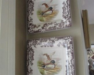 Large SPODE     "Woodland"  square plates