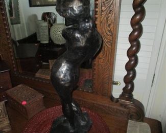 After Henri Matisse, Madeleine II,  Cire Perdue Foundry mark, h. 22 inches.