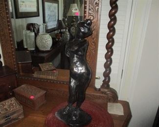 After Henri Matisse Madeleine II, Bronze sculpture, Cire Perdue Foundry mark, h. 22 inches
