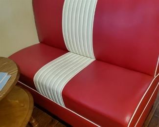 Diners booths...set of 2.  Again priced to Sell!  Look them up and see what they are going for and then compare our price.  Great Resale Item