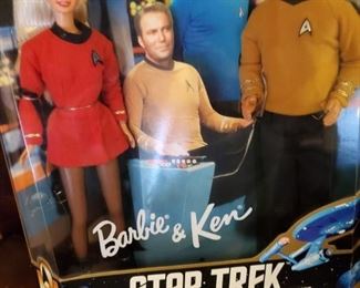 Yeah like Barbie would ever star on Star Trek.  I would if they paid me enough