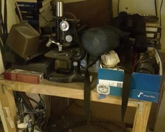Microscope and other Equipment