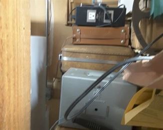 View of Vintage Photography Equipment - to be discovered.