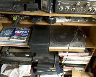 Audio Equipment and More, Manuals, Travel Books