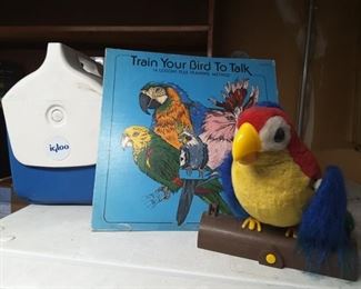 Portable Cooler, How To Train Your Bird to Sing Record, A Battery Run Bird!
