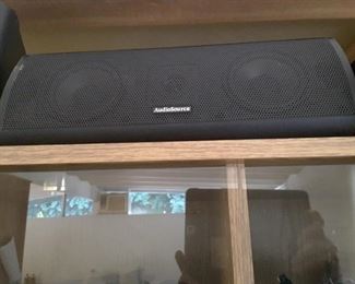 Audiosource Speaker, has 2 other smaller speakers