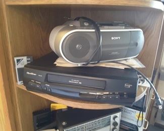 Cassette Player and Radios.