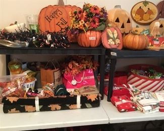 Lots of holiday decor for all seasons