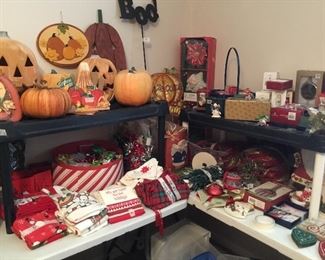 Lots of holiday decor for all seasons