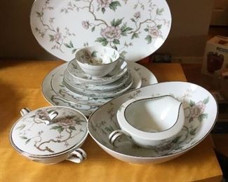 Vintage Noritake "Chatham" complete set of dishes with completer pieces
