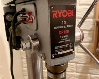 RYOBI 10” BENCH DRILL PRESS