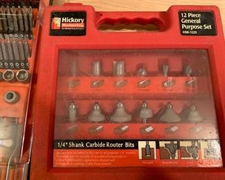 1/4" SHANK CARBIDE ROUTER BITS