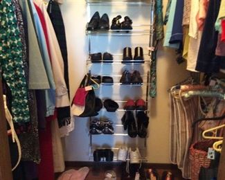Shoes, clothes, purses all in nice conditions