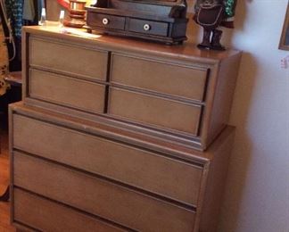 7 drawers matching up right dresser
