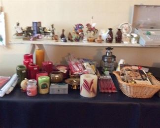 Candles, collectibles